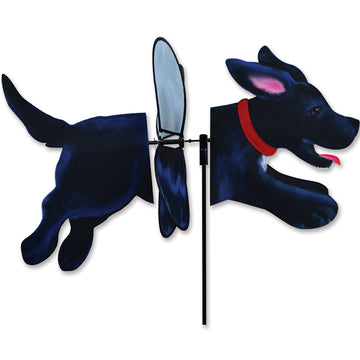 Deluxe Petite Dog Spinner - Black Lab