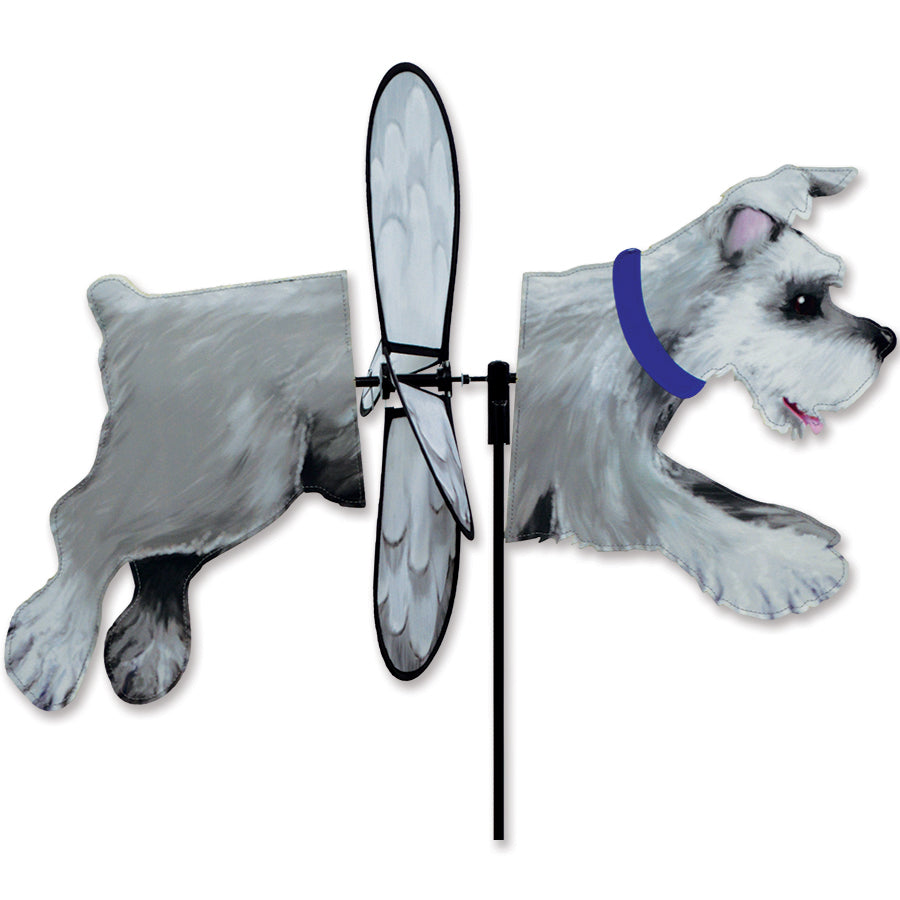 Deluxe Petite Dog Spinner - Schnauzer