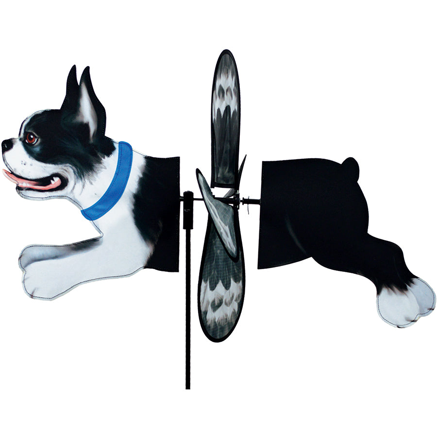 Deluxe Petite Dog Spinner - Boston Terrier