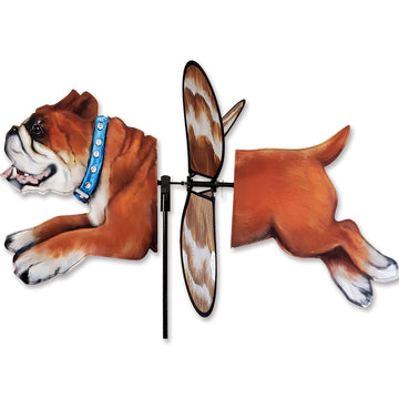 Deluxe Petite Dog Spinner - Bulldog