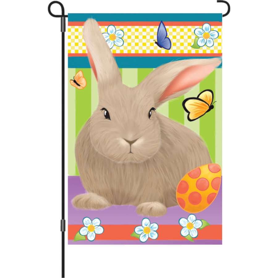 12 In. Flag - Hip Hop Bunny