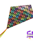 30" Peace Sign Diamond Kite