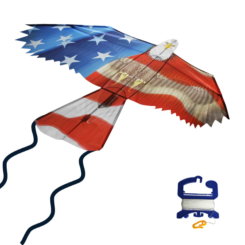 70" U.S.A Patriotic Eagle Kite
