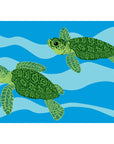 40" Embroidered Applique Windsock - Sea Turtles