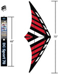 70" DC Sport Dual Control Stunt Kite - Red