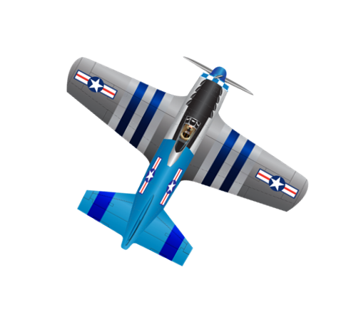 RareAir P-51 Mustang Kite