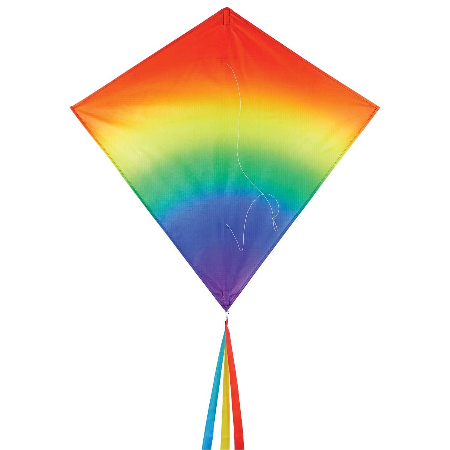 30&quot; Patterned Diamond Kite - Blended Rainbow