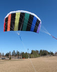 50" Dark Rainbow Airfoil Stunt Kite