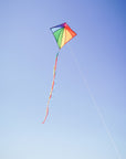 30" Patterned Diamond Kite - Rainbow Stained Glass