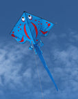 72" Stingray Kite - Blue