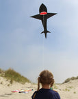 7.5' 3D Shark Kite - Black