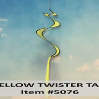 Yellow 29" Twister Tail