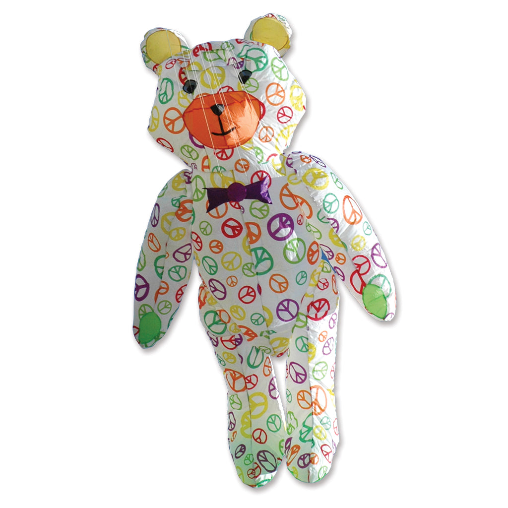 Teddy Bear - Peace Signs Kite