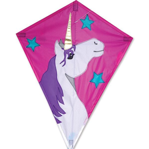 25" Lucky Unicorn Diamond Kite - ProKitesUSA