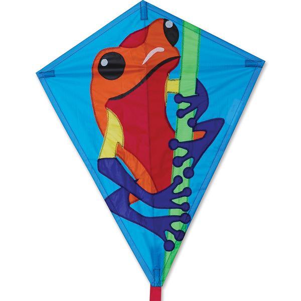 25" Poison Dart Frog Diamond Kite - ProKitesUSA