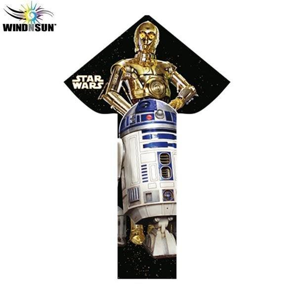 57" R2D2 & C3Po Breezyflier Kite - ProKitesUSA