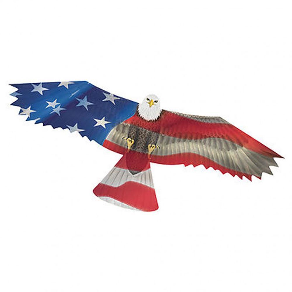 70&quot; U.S.A Patriotic Eagle Kite - ProKitesUSA