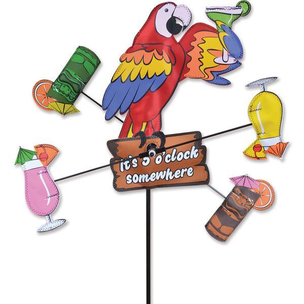 12 In. Island Parrot Whirligig - ProKitesUSA