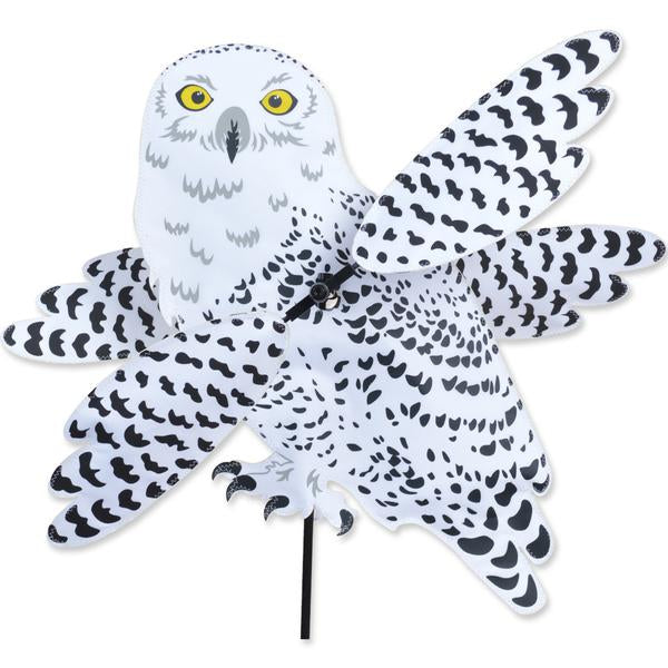 Premier Snowy Owl Whirligig Wind Spinner