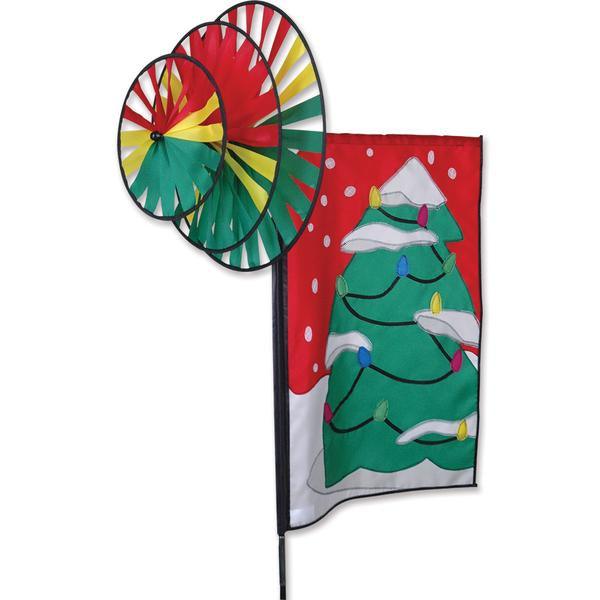 Christmas Tree Triple Spin Banner - ProKitesUSA