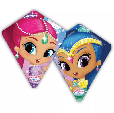 30" Shimmer And Shine Flipflop Diamond Kite - ProKitesUSA