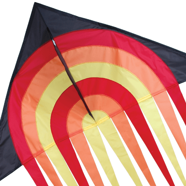 56" Fire Ball Stream Delta Kite - ProKitesUSA