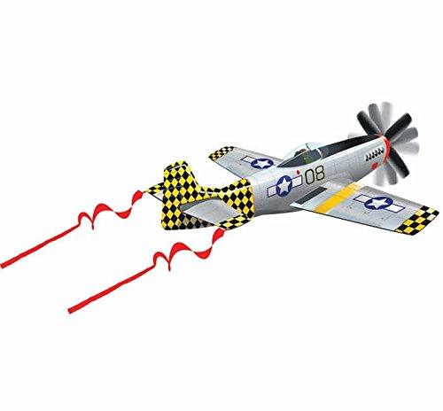 50" 3D Mustang Airplane Kite - ProKitesUSA