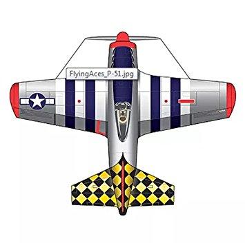 37" P-51 Mustang Airplane Kite - ProKitesUSA