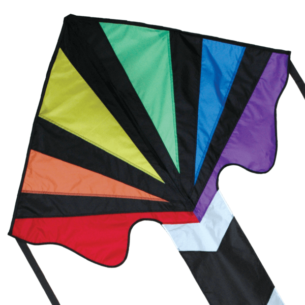 46" Rainbow Fountain Easy Flyer Kite - ProKitesUSA