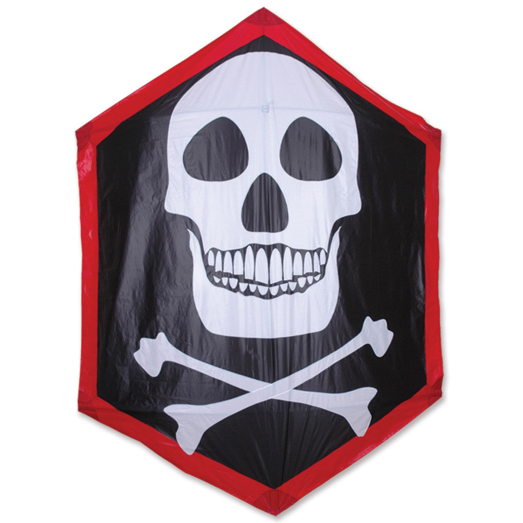 Rokkaku - Skull & Crossbones Kite