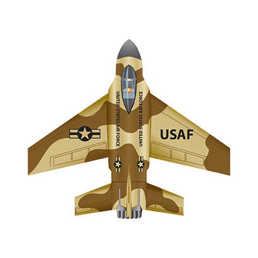4.5" Desert Camo F-16 Fighting Falcon - ProKitesUSA