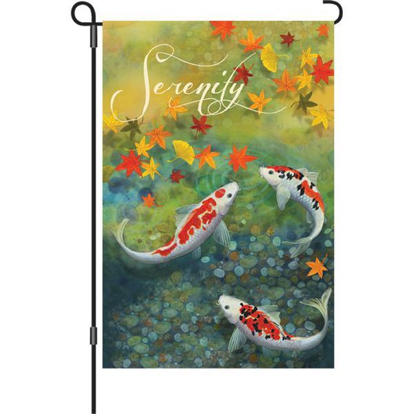 12 In. Flag - Autumn Pond