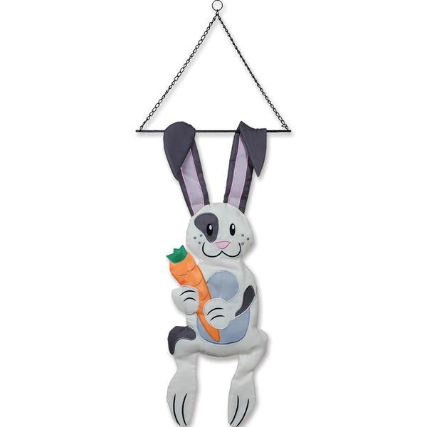 Fluffy Easter Bunny Garden Swinger