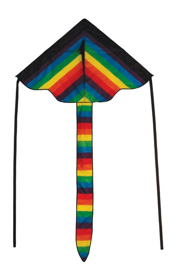 46" Rainbow Stripe Fly-Hi Kite - ProKitesUSA