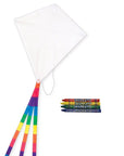 20" Diamond Coloring Kite W/ Crayons - ProKitesUSA