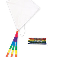 20" Diamond Coloring Kite W/ Crayons - ProKitesUSA