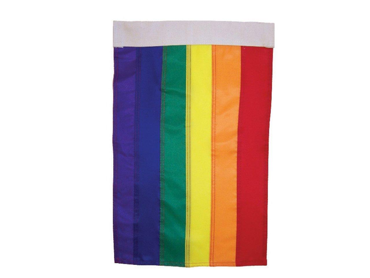 Flag-12X18 Garden-Rainbow - ProKitesUSA