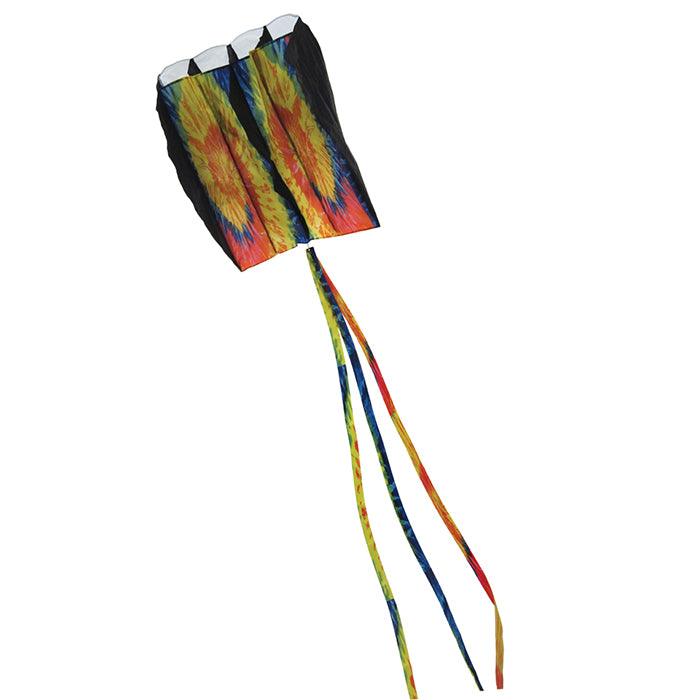 7.5 Tie Dye Black Air Foil Kite - ProKitesUSA