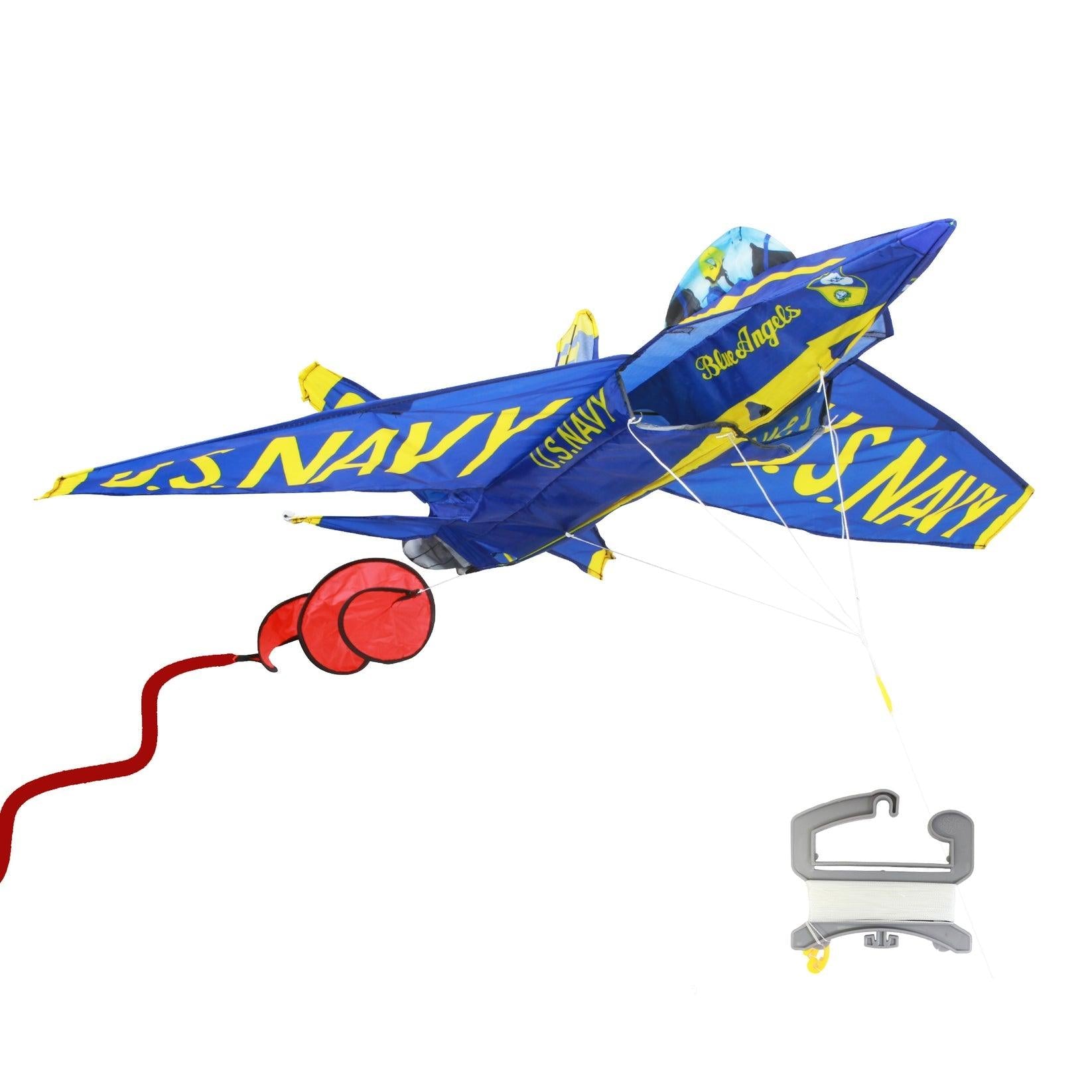 40&quot; Blue Angels Airplane Kite - ProKitesUSA