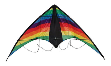 48" Rainbow Stripe Stunt Kite - ProKitesUSA