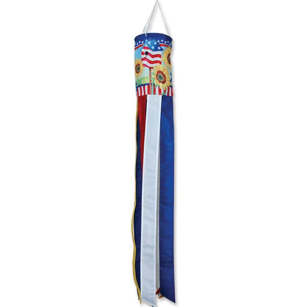 Patriotic Sunflower Windsock