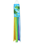 40" Embroidered Applique Windsock - Sea Turtles