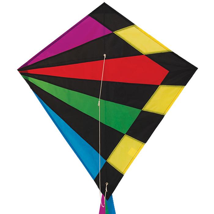 30" Rainbow Rays Diamond Kite - ProKitesUSA