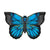 27" Blue Morpho Butterfly Kite - ProKitesUSA