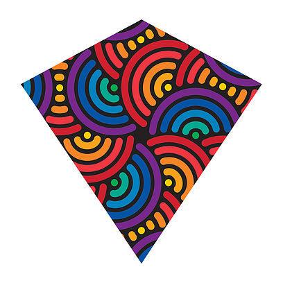 25" Swirls 2 Diamond Kite - ProKitesUSA