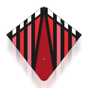 30" Red Stunt Diamond Kite - ProKitesUSA