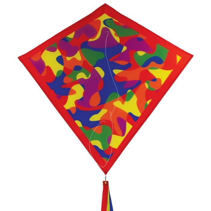 30" Circus Camouflage Diamond Kite - ProKitesUSA