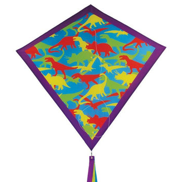 30" Dinosaur Camouflage Diamond Kite - ProKitesUSA