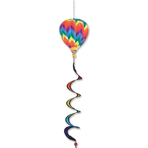 7&quot; 2D Hot Air Balloon Twister - Rainbow