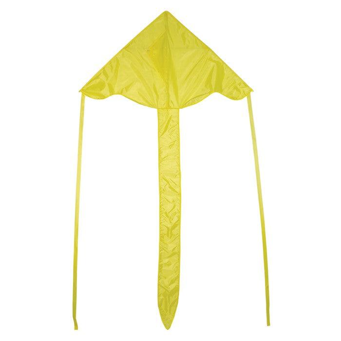 43" Yellow Fly-Hi Kite - ProKitesUSA